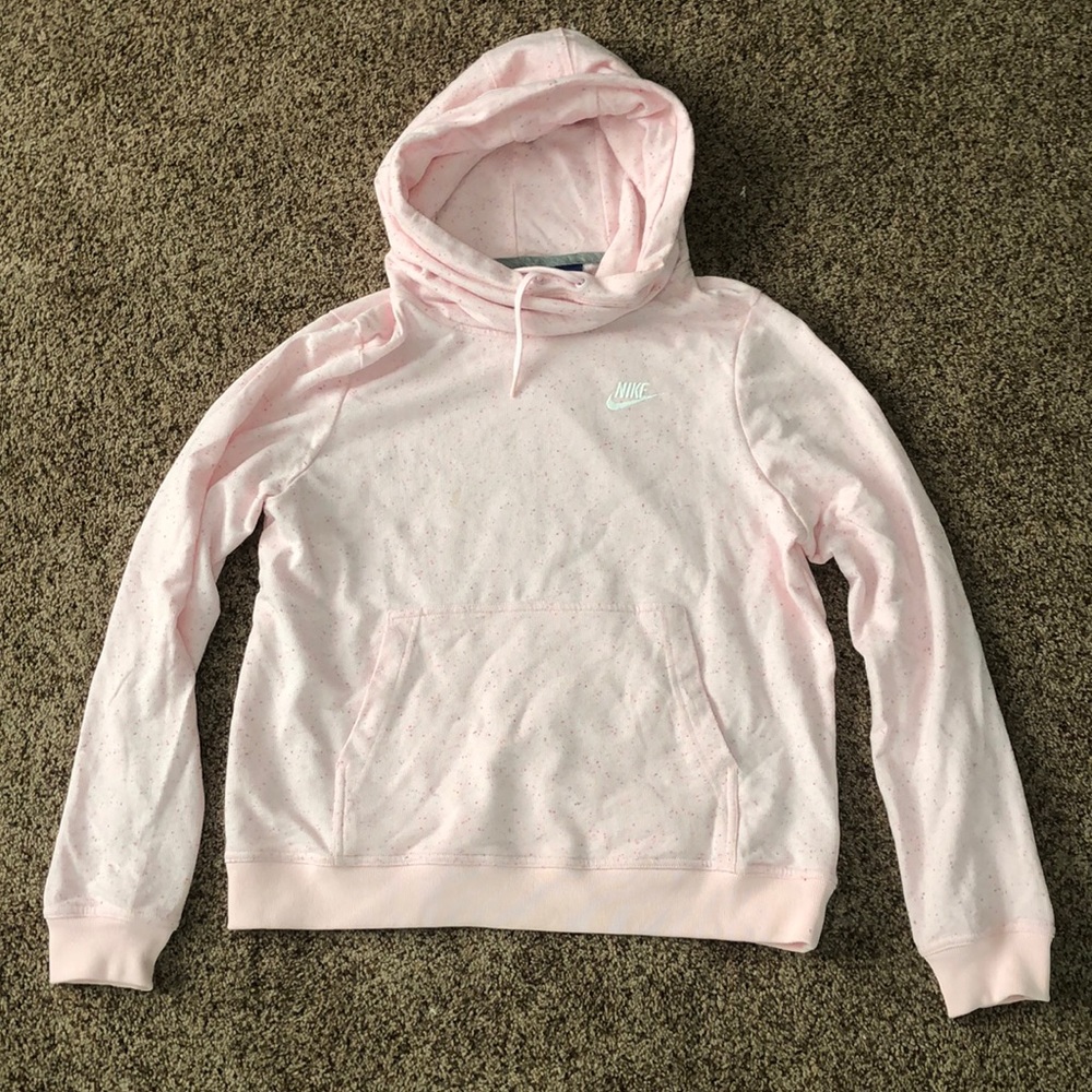 Pink nike hoodie